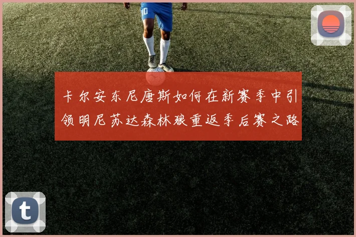 卡尔安东尼唐斯如何在新赛季中引领明尼苏达森林狼重返季后赛之路